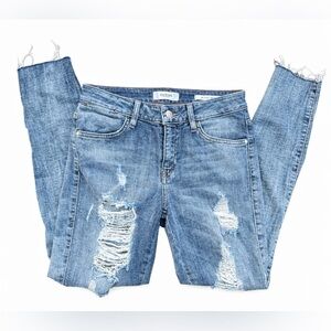GUESS Distressed Skinny Ankle Jeans Women’s Size 26